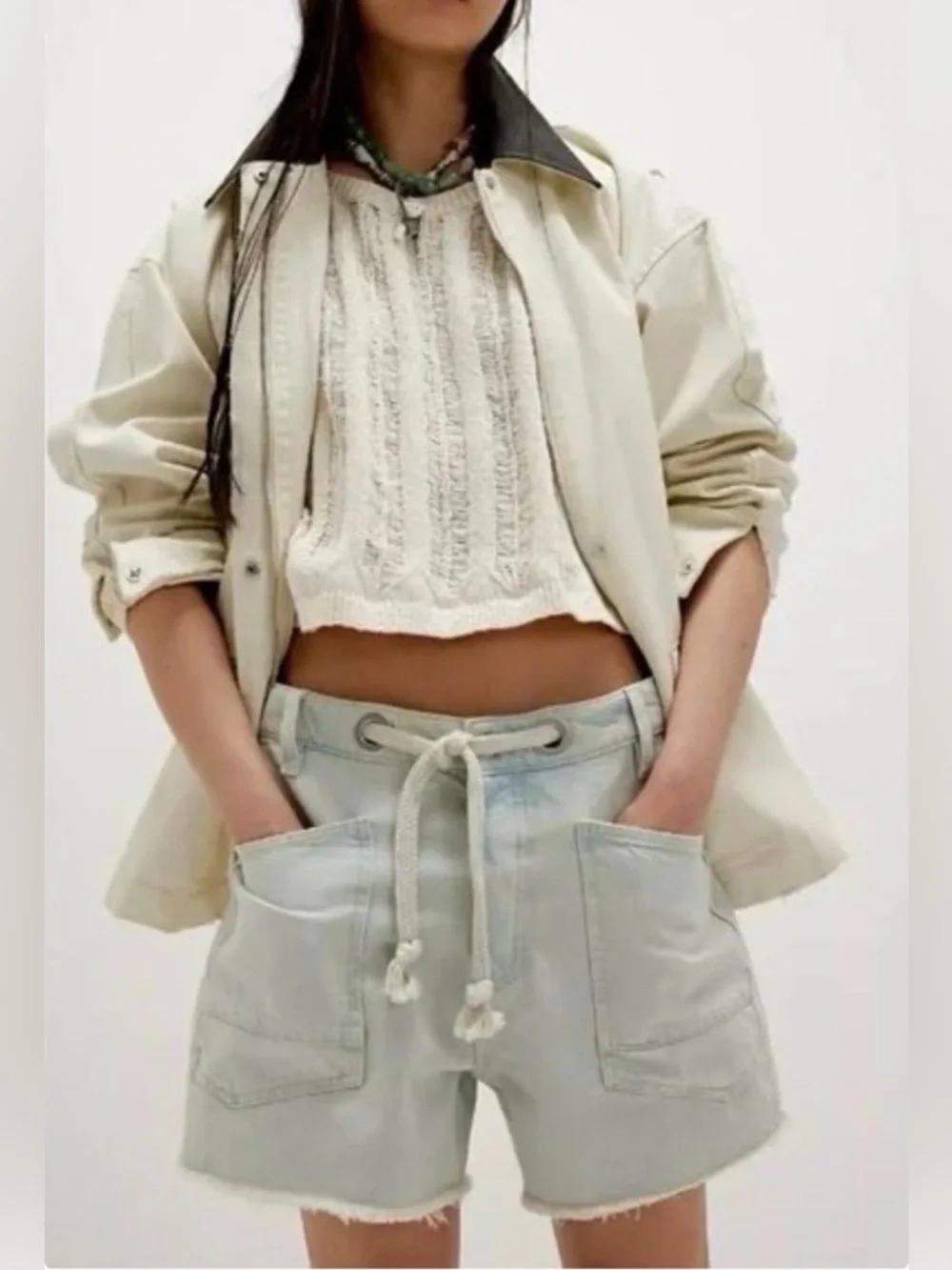 NWT We The Free Moxie Barrel Shorts - Picture 2 of 6